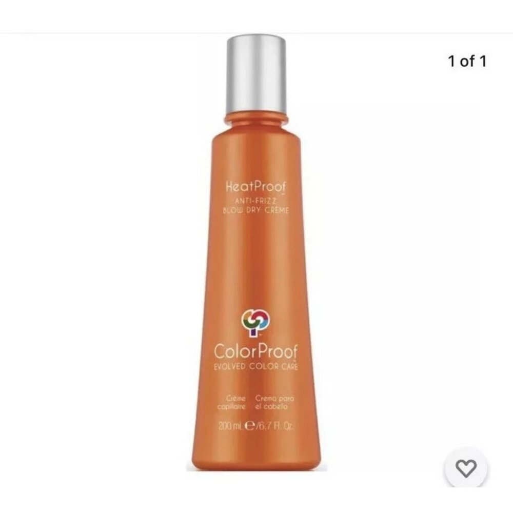 ColorProof Heat Proof Anti Frizz Blown Dry Creme 6.7 oz